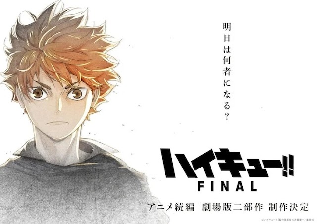 El anime de Haikyu!! tendrá dos películas finales