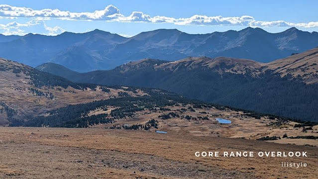 科羅拉多Trail Ridge Road - Gore Range Overlook