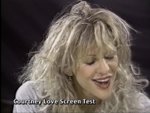Courtney Love's screen test for The People vs. Larry Flynt