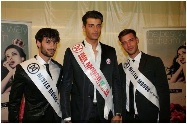 Adamo Pasqualon is Mister Mondo Italia 2014