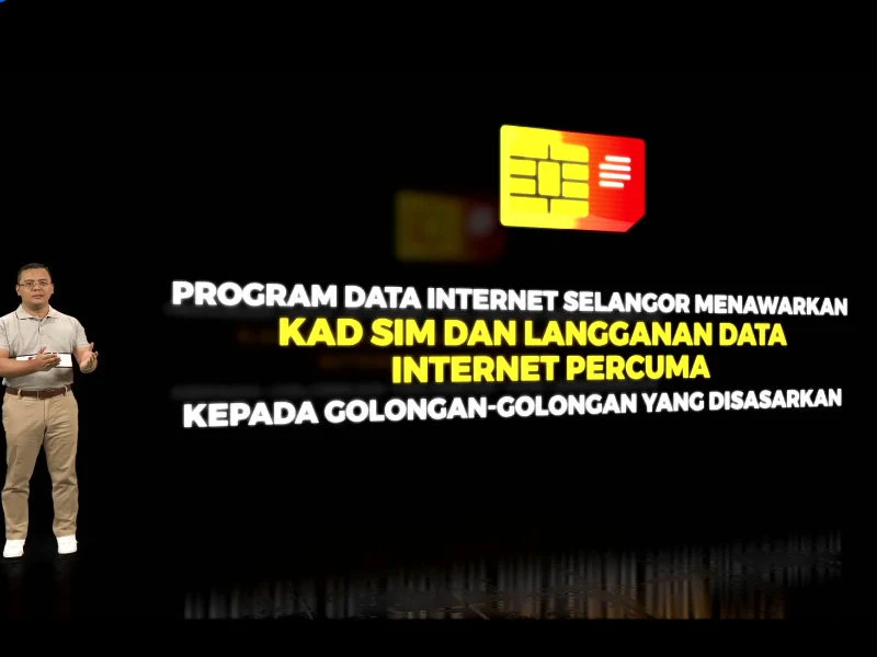 Selangor tawarkan kad SIM bersama data internet percuma selama setahun