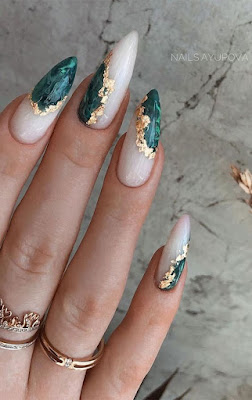 gold nail ideas