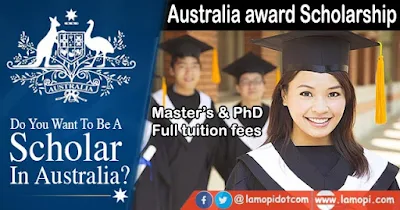 Beasiswa Australia Award 2021 - 2022