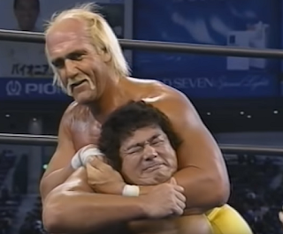 SWS/WWF SuperWrestle 1991 - Hulk Hogan wrestled Genichiro Tenryu in the main event
