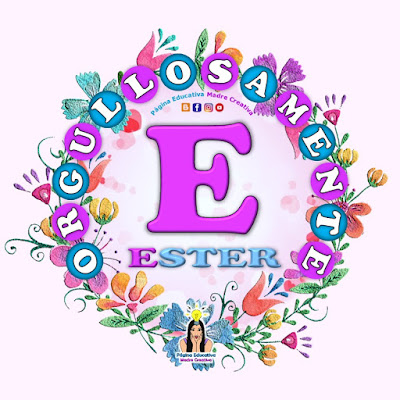 Nombre Ester - Carteles para mujeres - Día de la mujer