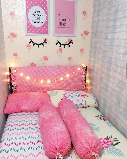 Gambar Desain Kamar Tidur Mungil Sederhana 