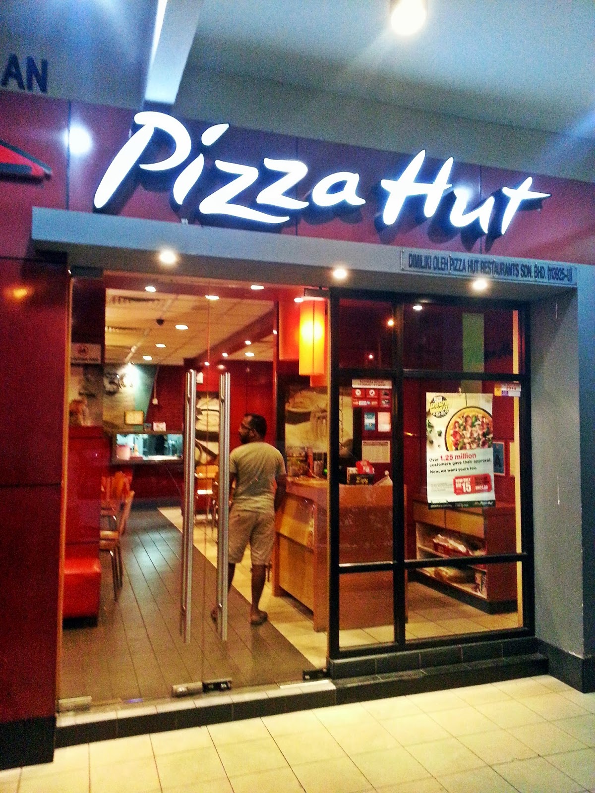 Venoth's Culinary Adventures: Restoran Pizza Hut @ Tanjung ...