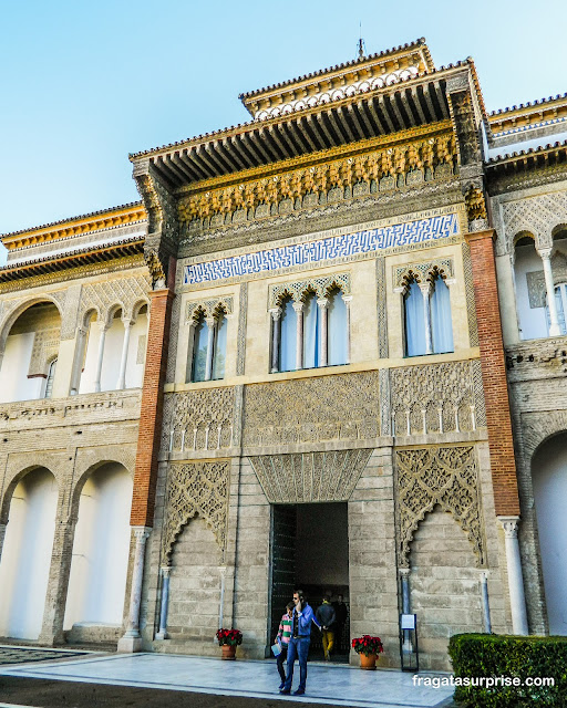 Palácio Mudéjar de Pedro I no Real Alcázar de Sevilha