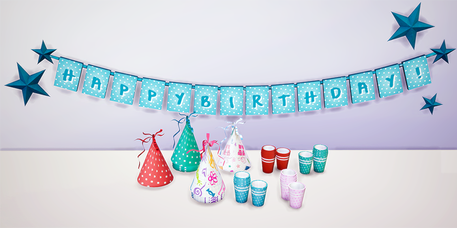  Birthday  Party  Decor  Sims3 to Sims4 dreamteamsims