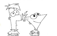 Phineas And Ferb Coloring Pages