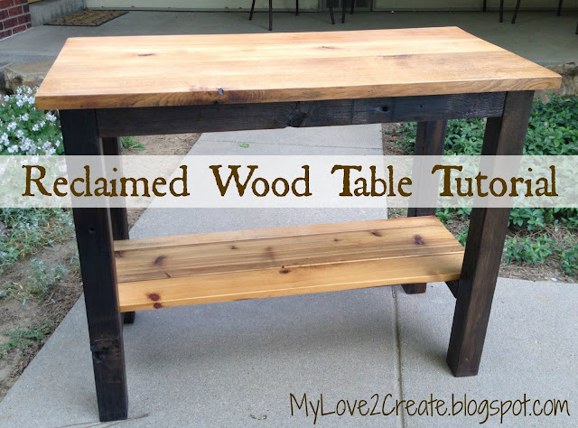 reclaimed wood desk plans