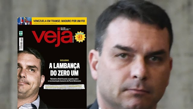 Revista destaca crescimento patrimonial suspeito de Flávio Bolsonaro