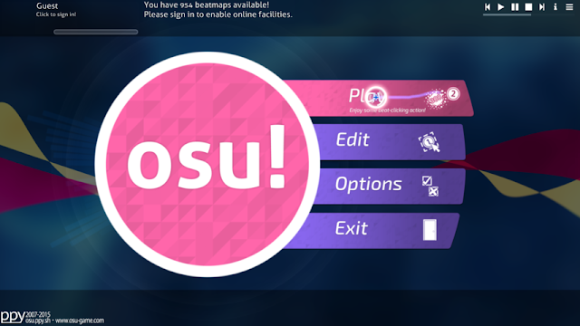 Game OSU Offline Installer For PC Free Download gratis