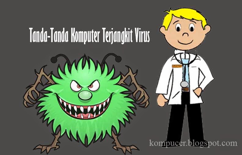 Tanda-Tanda Komputer Terjangkit Virus 