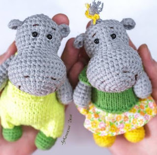 PATRON GRATIS HIPOPOTAMO AMIGURUMI 38023