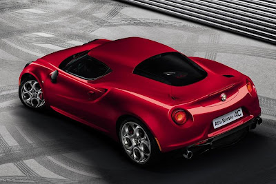 Alfa Romeo 4C (2013) Rear Side