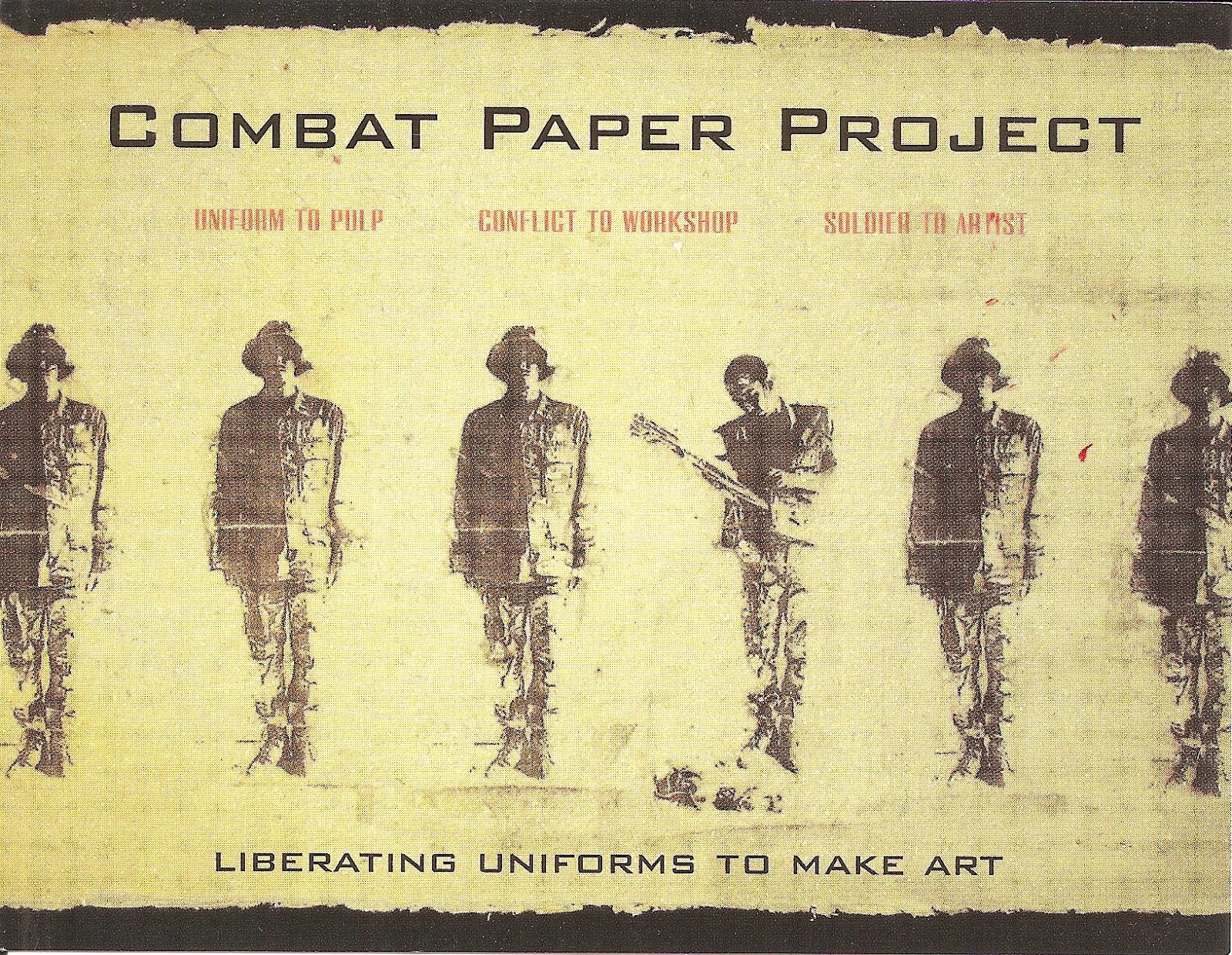... February 2013 Production!: Wounded Worrior Project and Combat Paper