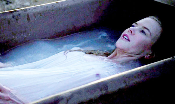 Nicole Kidman causes a splash with titillating bath scene in new film