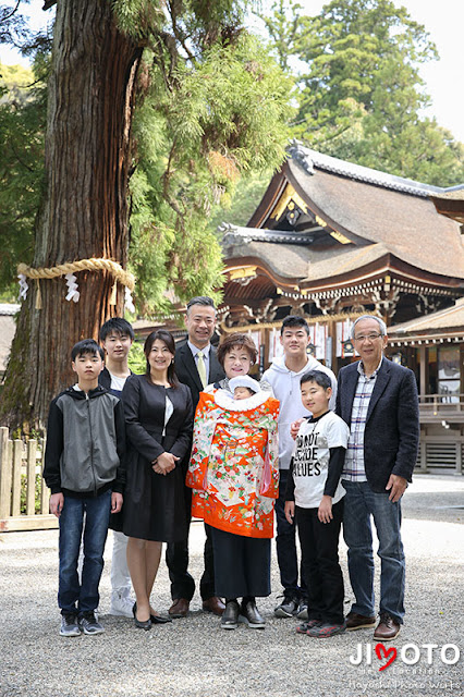 大神神社でお宮参り出張撮影