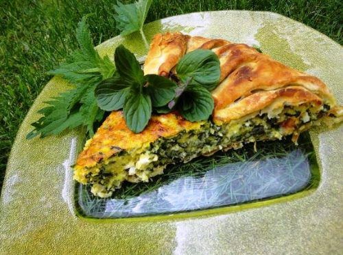 Pie (Byrek) with 12 herb - Bektashi Nevruz day