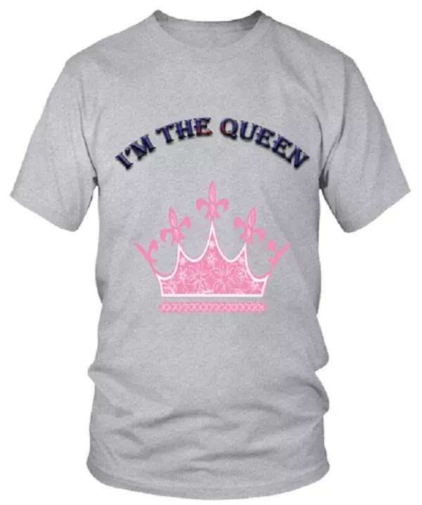 girl shirts | i am the queen t shirt