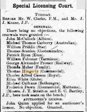 Cootamundra Herald 25 June 1902