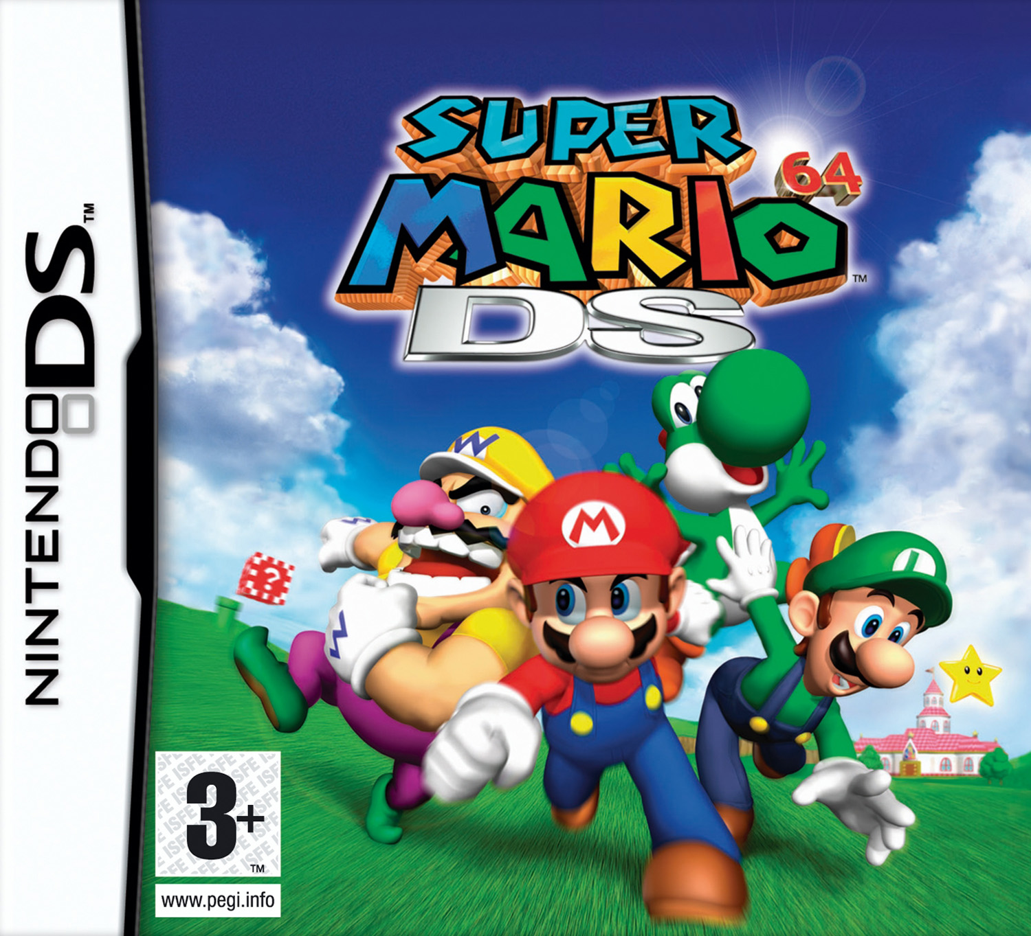 Super Mario 64 DS - Cover Art