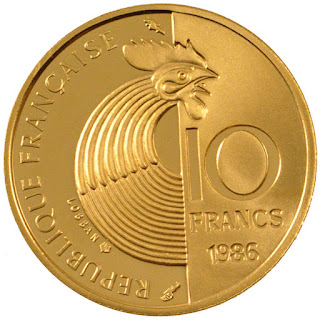 French Gold Coins 100 Francs Rooster