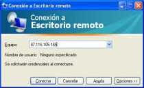 Escritorio remoto en Windows Xp