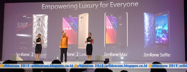 Peluncuran 4 varian Asus Zenfone di Zenfestival 2015