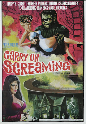 Carry on Screaming! (1966, UK) movie poster