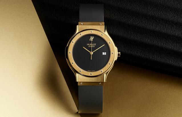 Réplicas de Relojes Hublot Classic Fusion Automático 40 años de aniversario en oro de 18 quilates 1