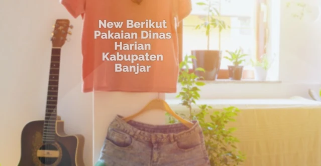 pakaian dinas harian kab Banjar