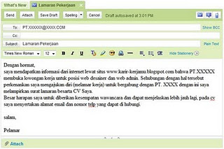 Cara Mengirim Surat Lamaran Kerja Lewat Email  DESAINTEKOM