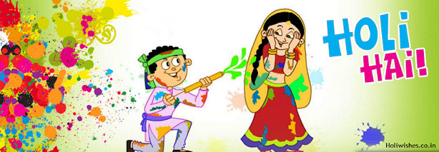 Happy Holi FB COver Pages