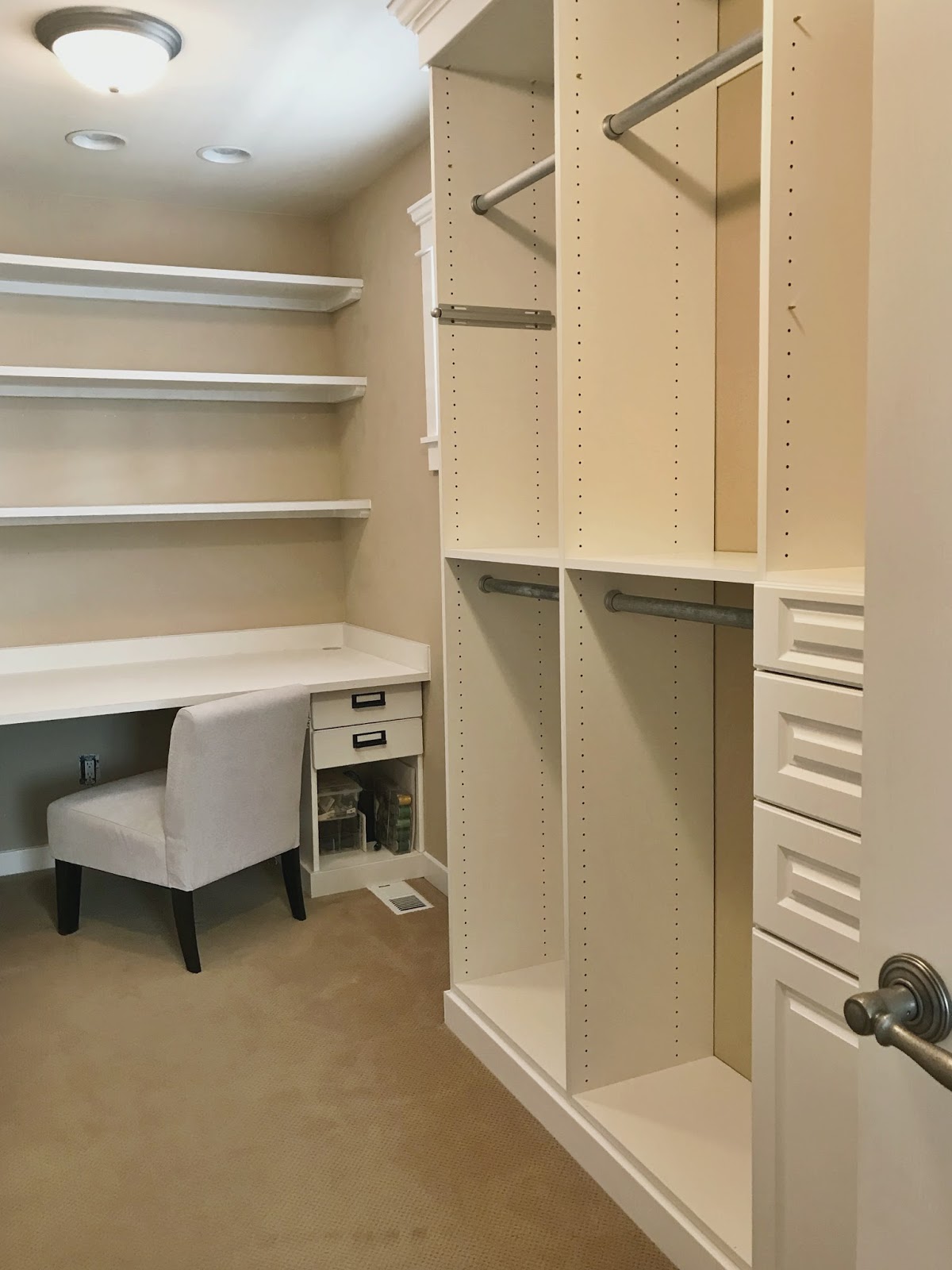 Master Bedroom Closet DIY Built-In Transformation - Rachel Teodoro