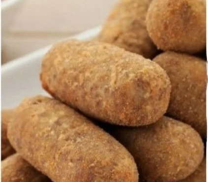 Croquete de catne assado