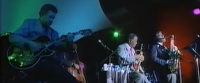 Le sextet de Clark Terry avec Lew Tabackin et Kenny Burrell  en 1992.