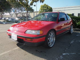 New paint on Almost Everything's Car of the Day, a 1989 Honda CRX