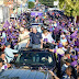 El candidato presidencial encabezó una multitudinaria marcha caravana en Barahona, donde exhortó al pueblo dominicano ir a votar en orden, en tranquilidad y en paz el 15 de marzo.