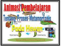 Download Animasi Pembelajaran Tentang Proses Metamorfosis Pada Hewan