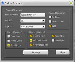 Payload Generator HTTP Injector PC