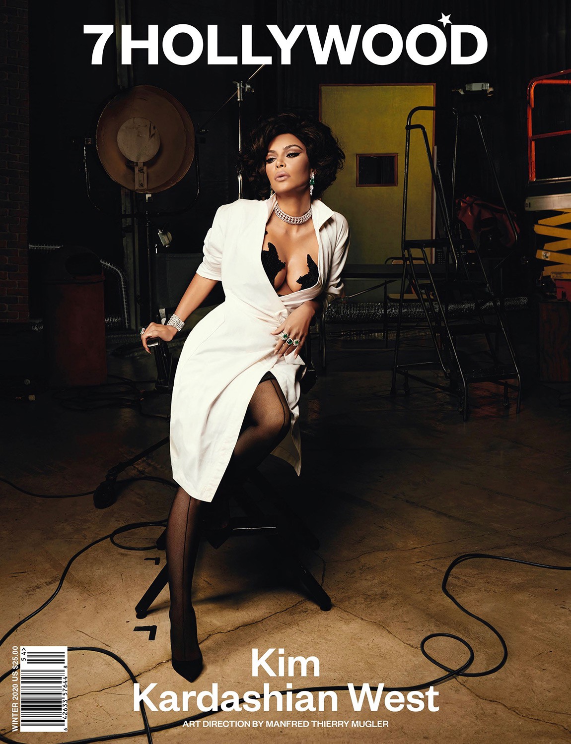 Kim Kardashian sexy fashion model photoshoot