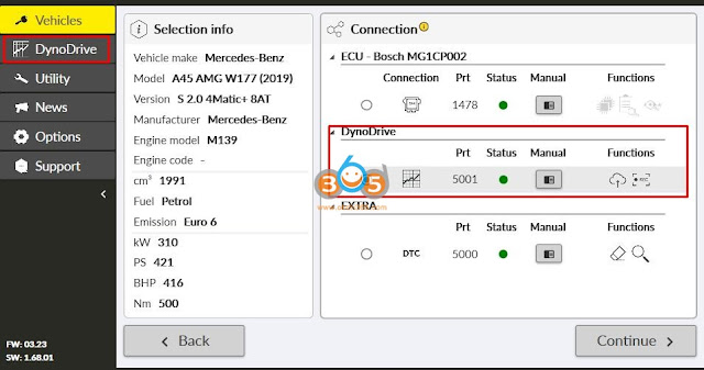 Alientech KESS3 DynoDrive Function 2