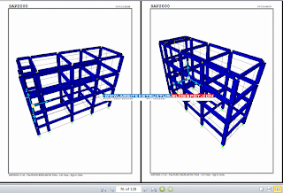 CONTOH LAPORAN STRUKTUR KAMI ( PERENCANAAN STRUKTUR RUKO/ RUMAH TOKO TIGA LANTAI ) SEBANYAK 128 HALAMAN