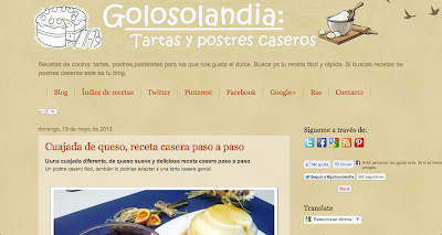 Golosolandia: recetas de tartas y postres caseros. Recetas caseras de tartas y postres caseros, facil rapido en tu casa . recetas paso a paso