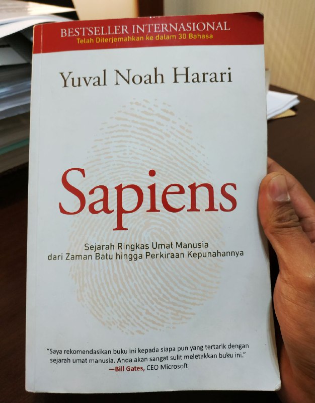 Resensi Buku : SAPIENS; A Brief History of Humankind (Bagian I)