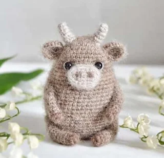 PATRON GRATIS TORO AMIGURUMI 67030