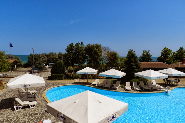 View from my room at Yanitza 1 hotel