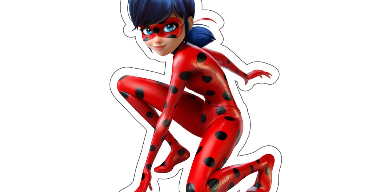 Topo de Bolo para Imprimir LadyBug